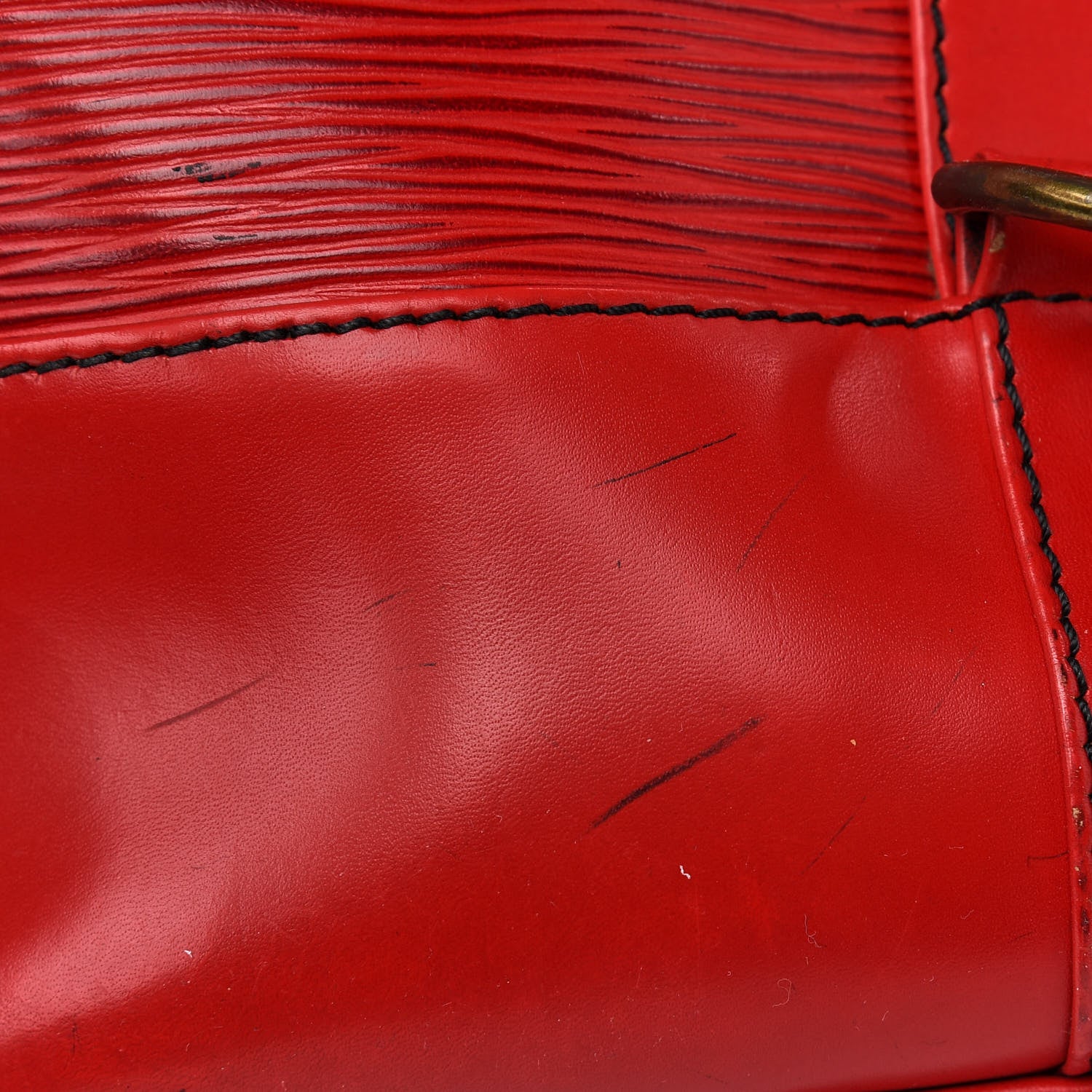 Louis Vuitton Epi Randonnee GM Castillan Red 12 of 13