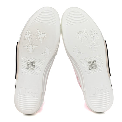 Christian Dior Canvas Oblique Mens B23 High Top Sneakers 44 Red White 5 of 8