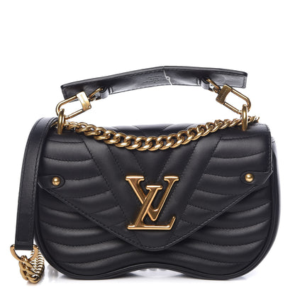 Louis Vuitton Calfskin New Wave Chain PM Black 1 of 11