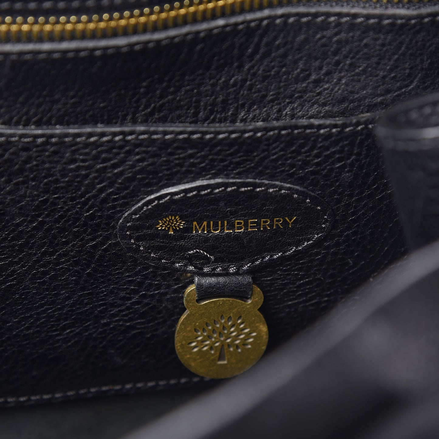 Natural Leather Bayswater Black