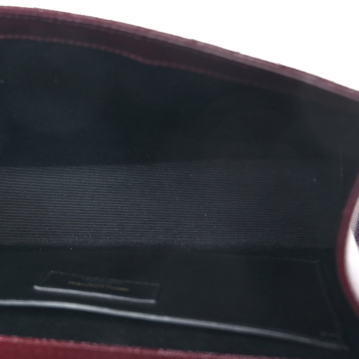 Grain De Poudre Textured Mixed Matelasse Medium Triquilt Monogram Satchel Rouge Legion