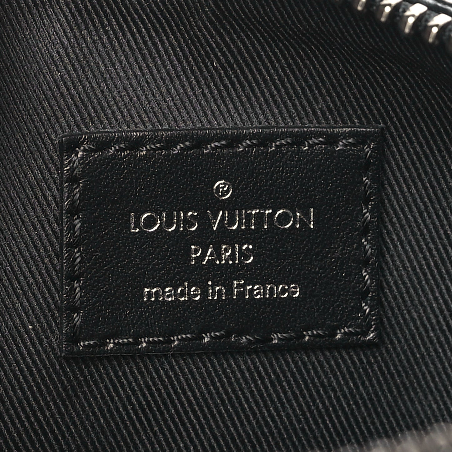 Reverse Monogram Eclipse Keepall XS Black