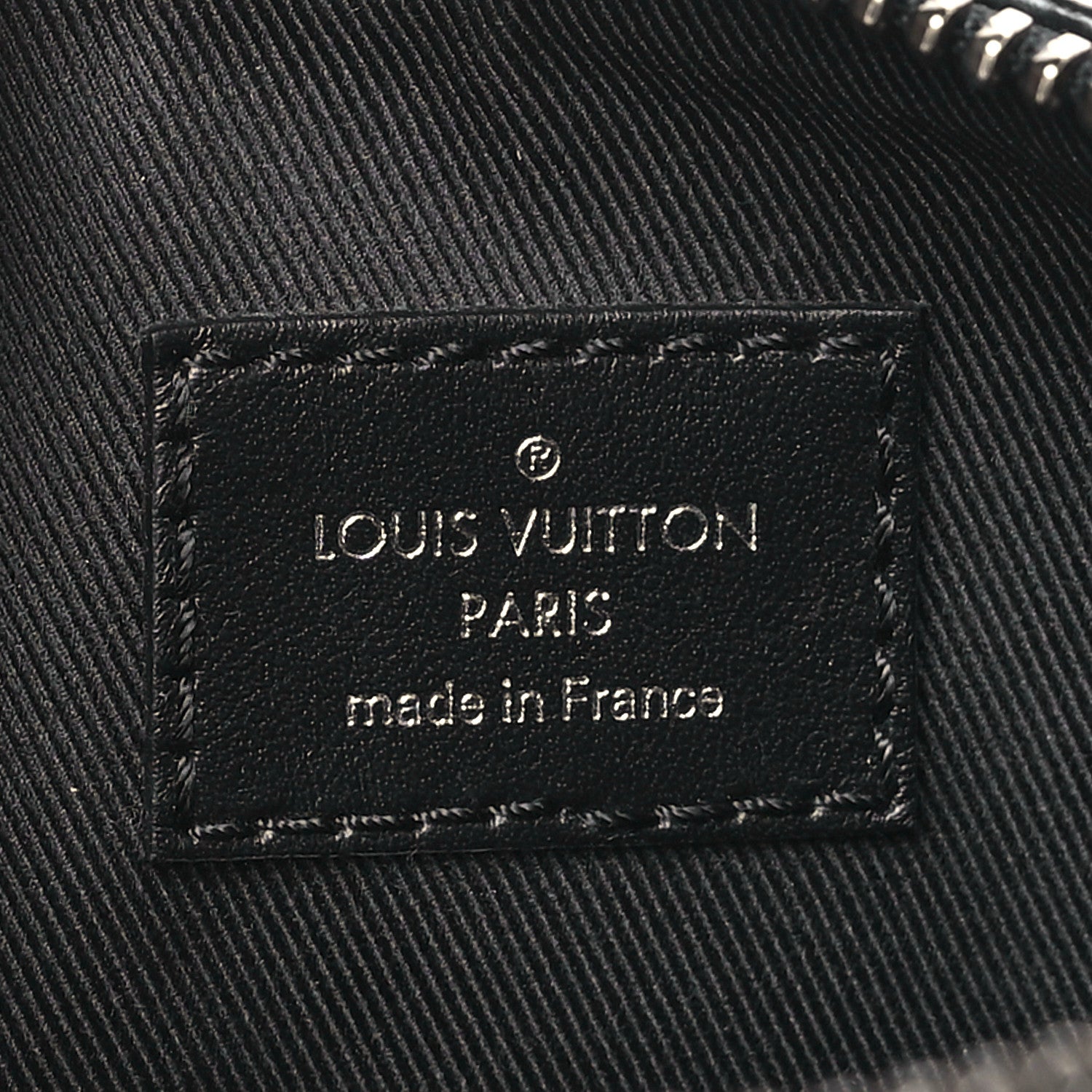 Louis Vuitton Reverse Monogram Eclipse Keepall XS Black 6 of 10