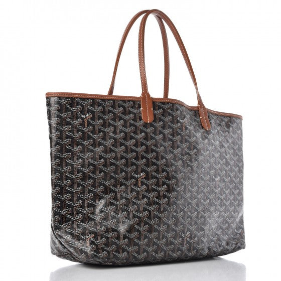 Goyard Goyardine Saint Louis PM Black Gold 4 of 8