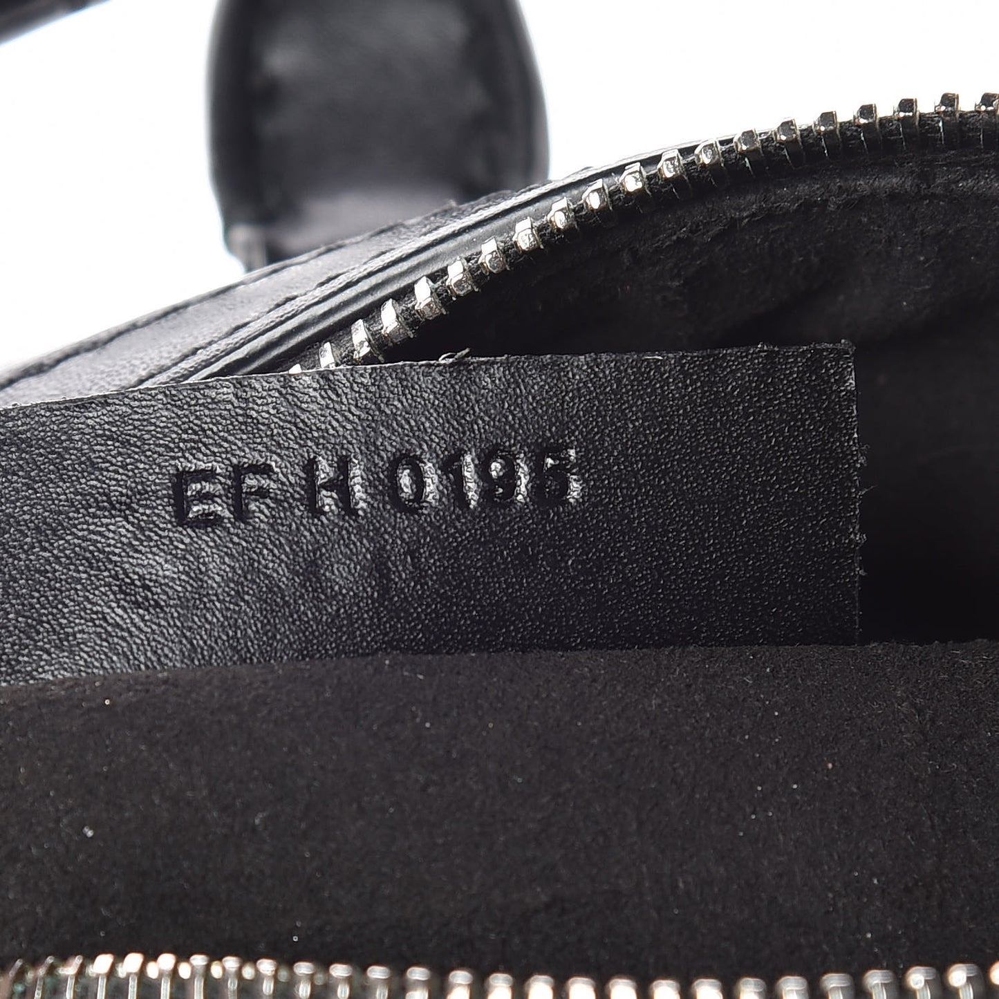 Calfskin Star Micro Lucrezia Black Silver