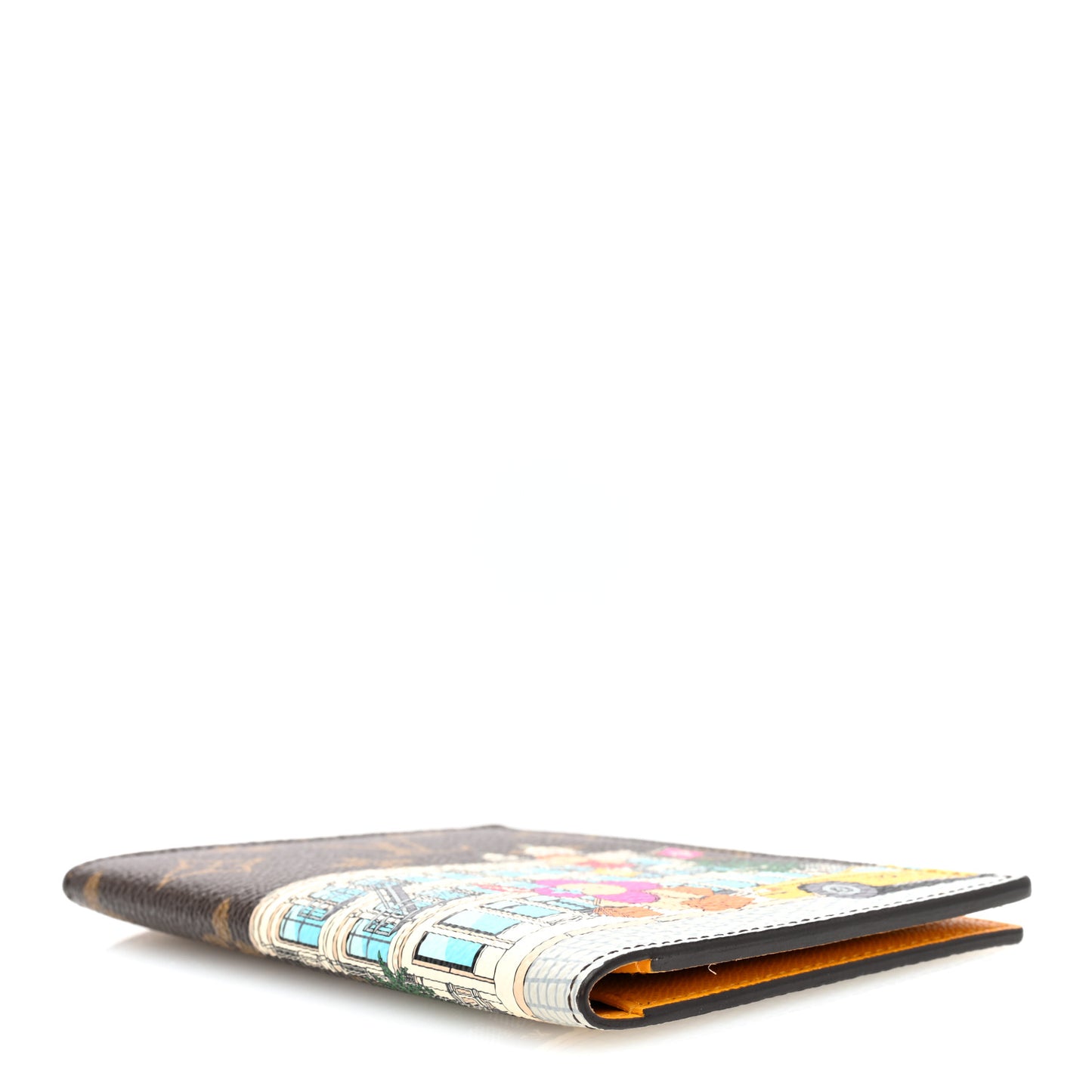 Monogram 2022 Christmas Animation New York Soho Passport Cover Yellow