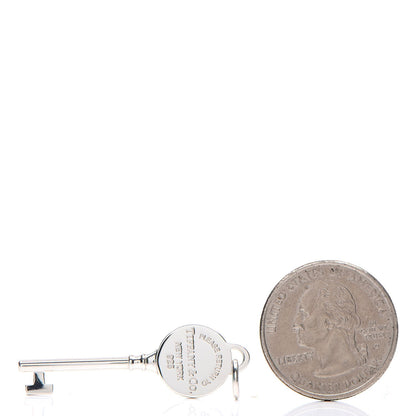 Tiffany Sterling Silver Return To Key Pendant 2 of 3