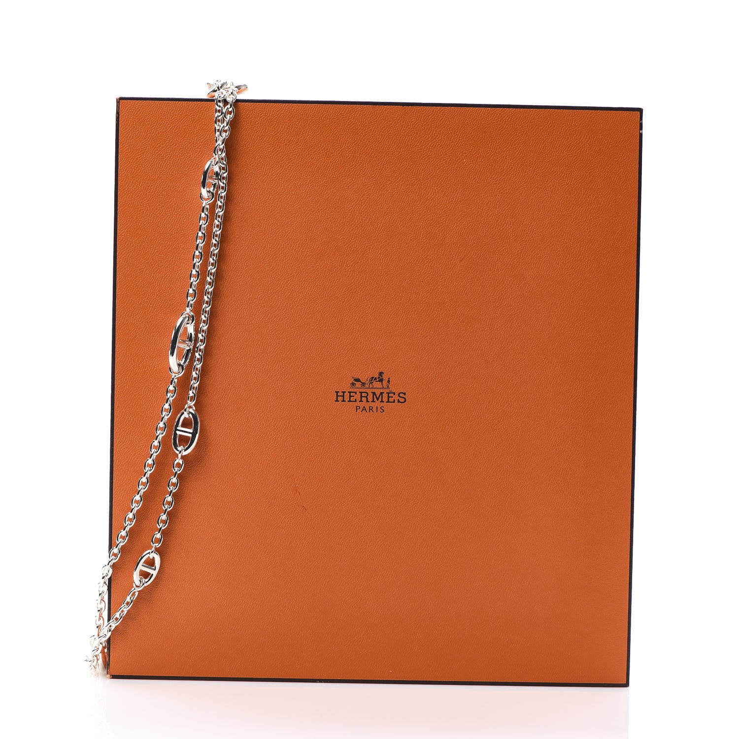 Hermes Sterling Silver Farandole Necklace 120 5 of 5