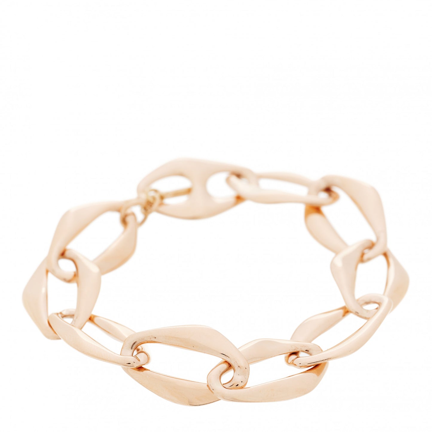 18K Rose Gold Small Elsa Peretti Aegean Toggle Bracelet