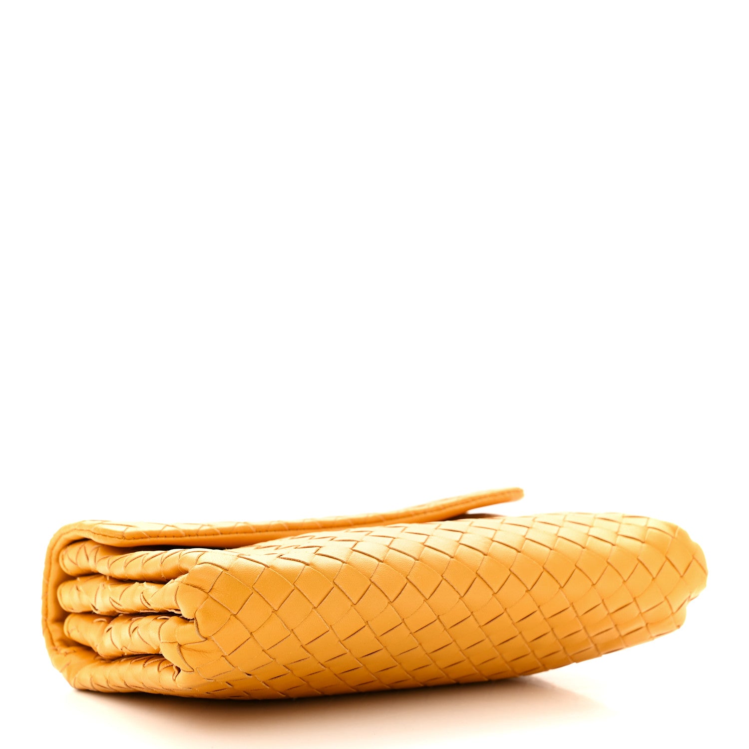 Bottega Veneta Nappa Intrecciato Flap Clutch Sapphire 4 of 12