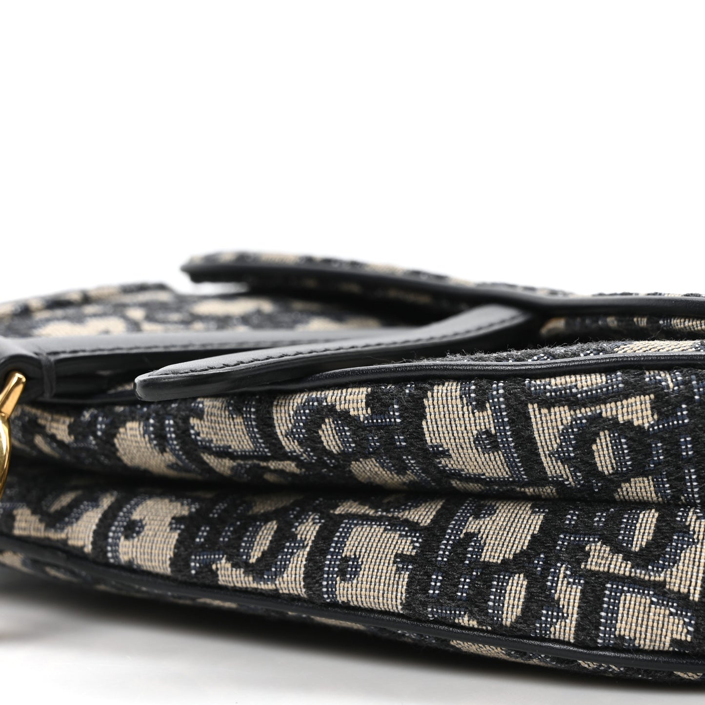 Oblique Mini Saddle Bag Blue