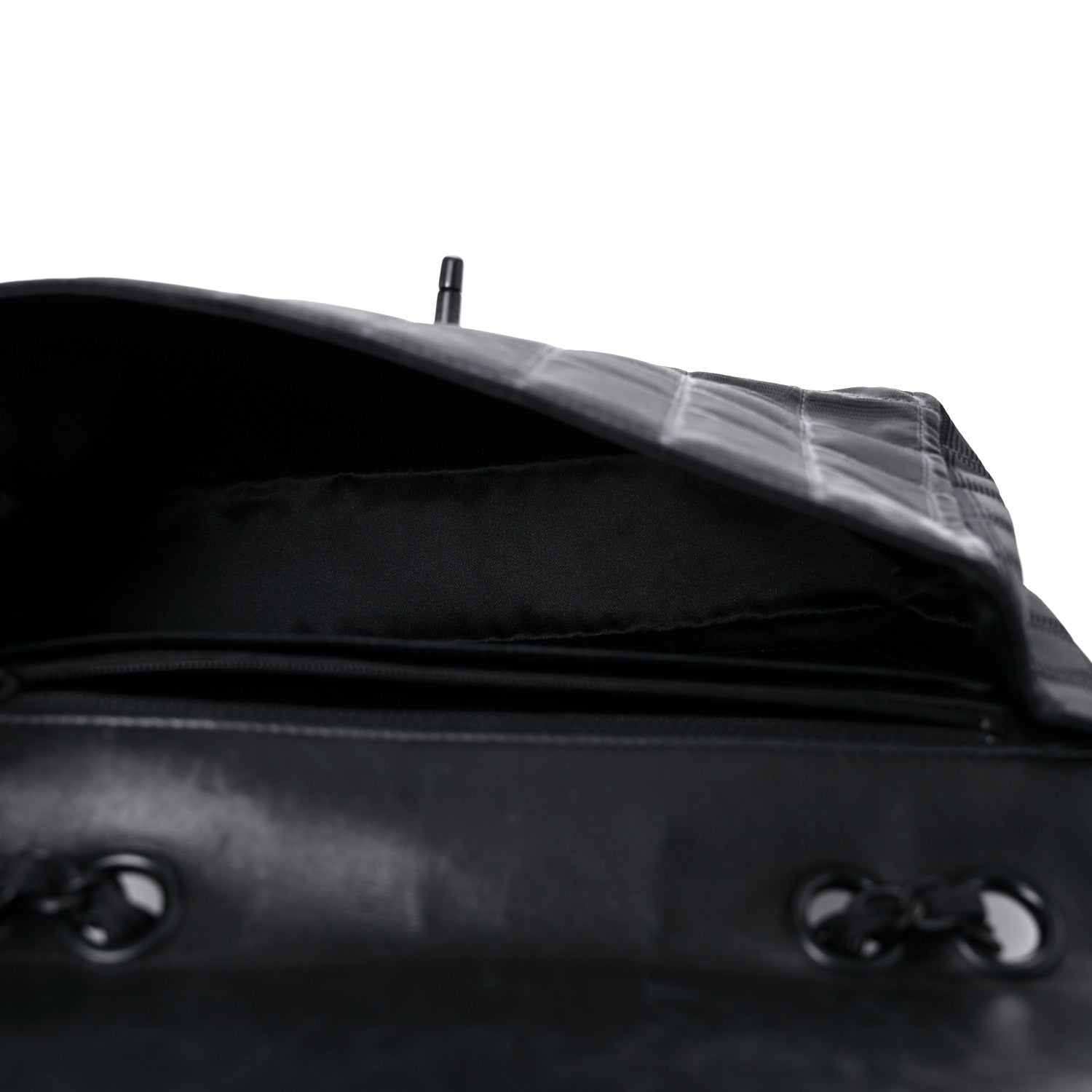 Chanel Nylon Medium Travel Flap Black 4 of 16