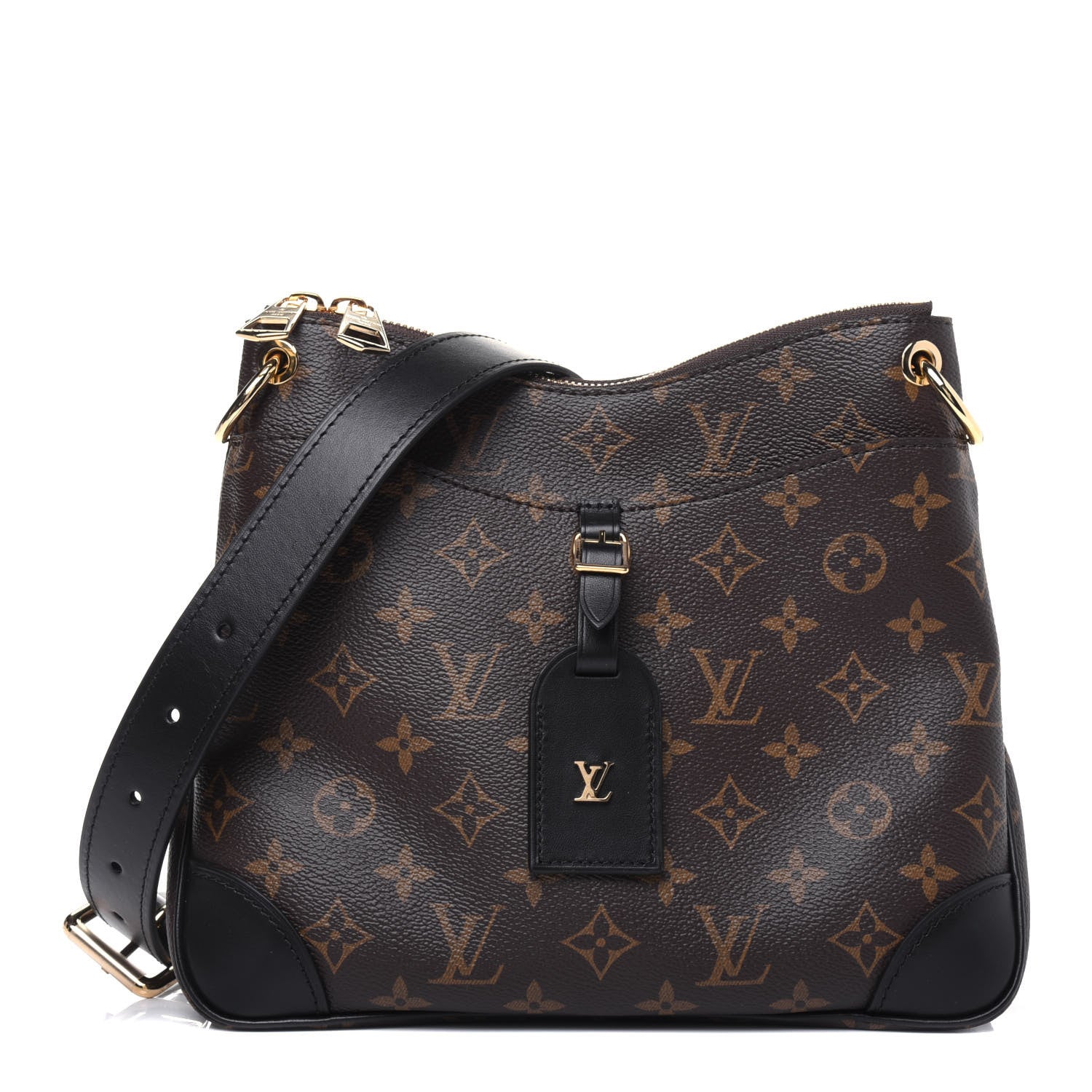 Louis Vuitton Monogram Odeon PM Black 1 of 11