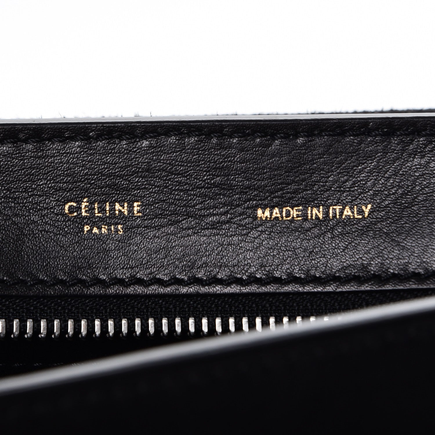 Celine Velluto Calfskin Suede Medium Tri-Color Trapeze Granite 13 of 14