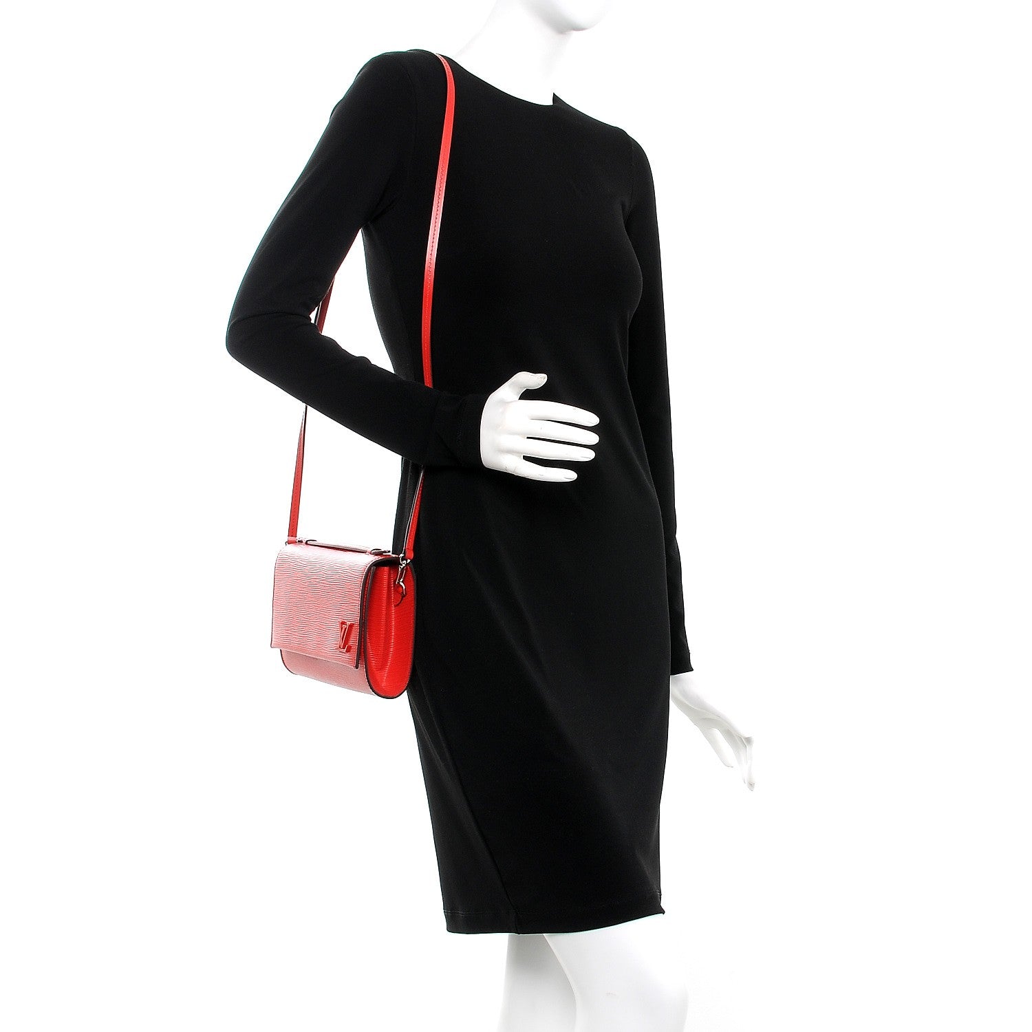 Louis Vuitton Epi Clery Coquelicot 2 of 8