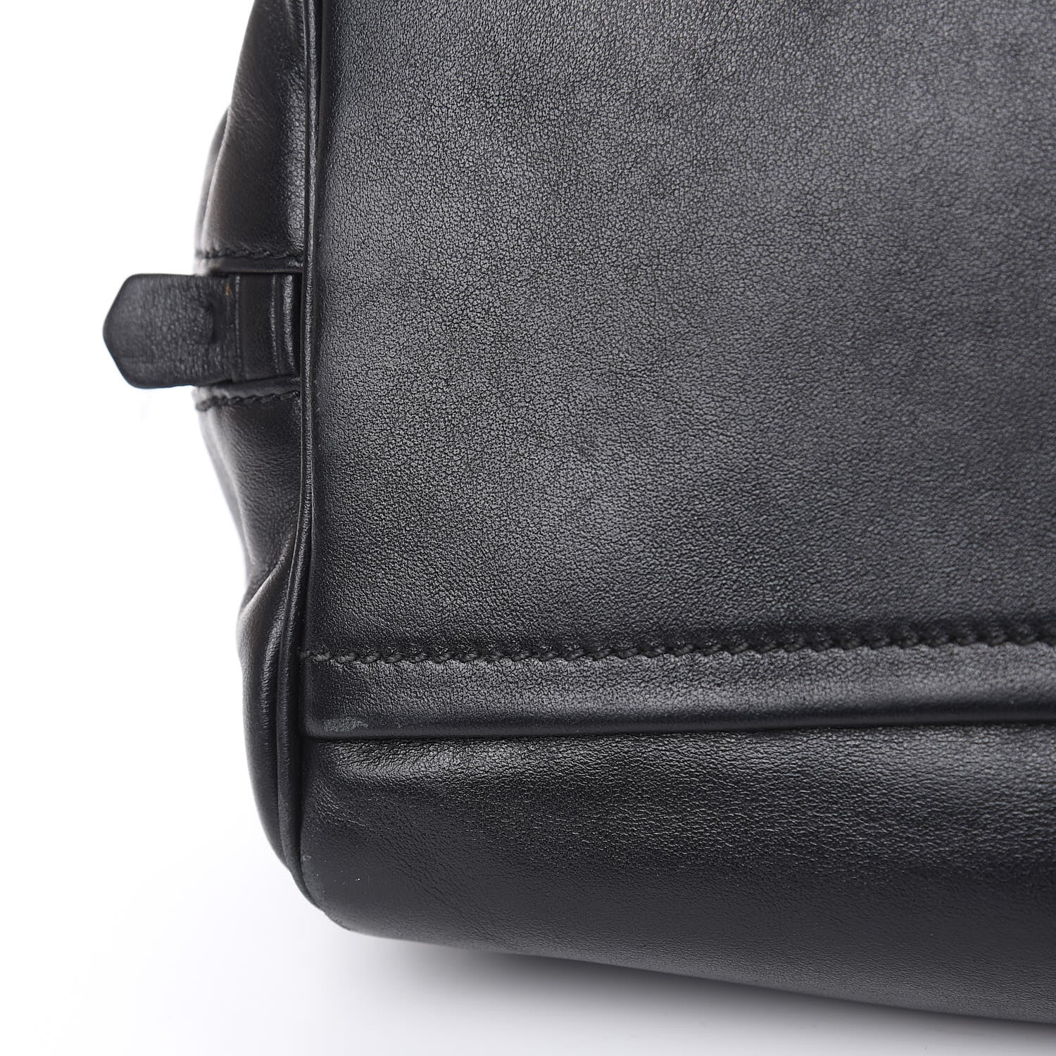 Prada Soft Calf Medium Inside Tote Black Mughetto 16 of 20