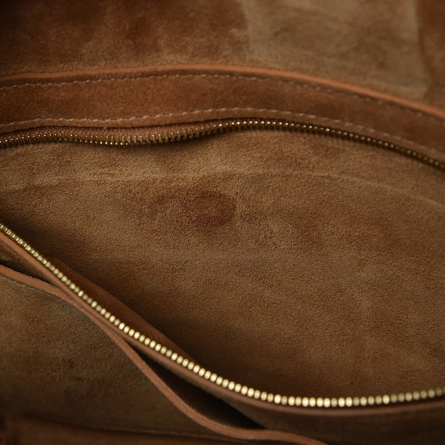Shrunken Calf Small Willow Tote Ginger