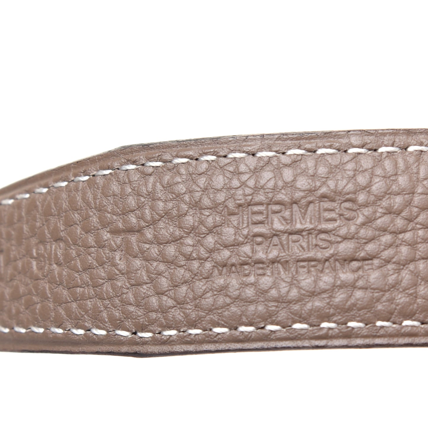 Togo Box 24mm Sydney Belt 80 Etoupe Black