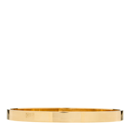 Hermes 18K Rose Gold Diamond PM Kelly Bracelet LG 2 of 4