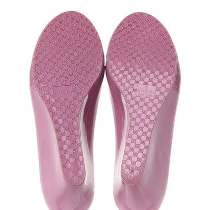 Gucci Rubber Jelly Marola Wedge 39 Fresia Rose 5 of 9