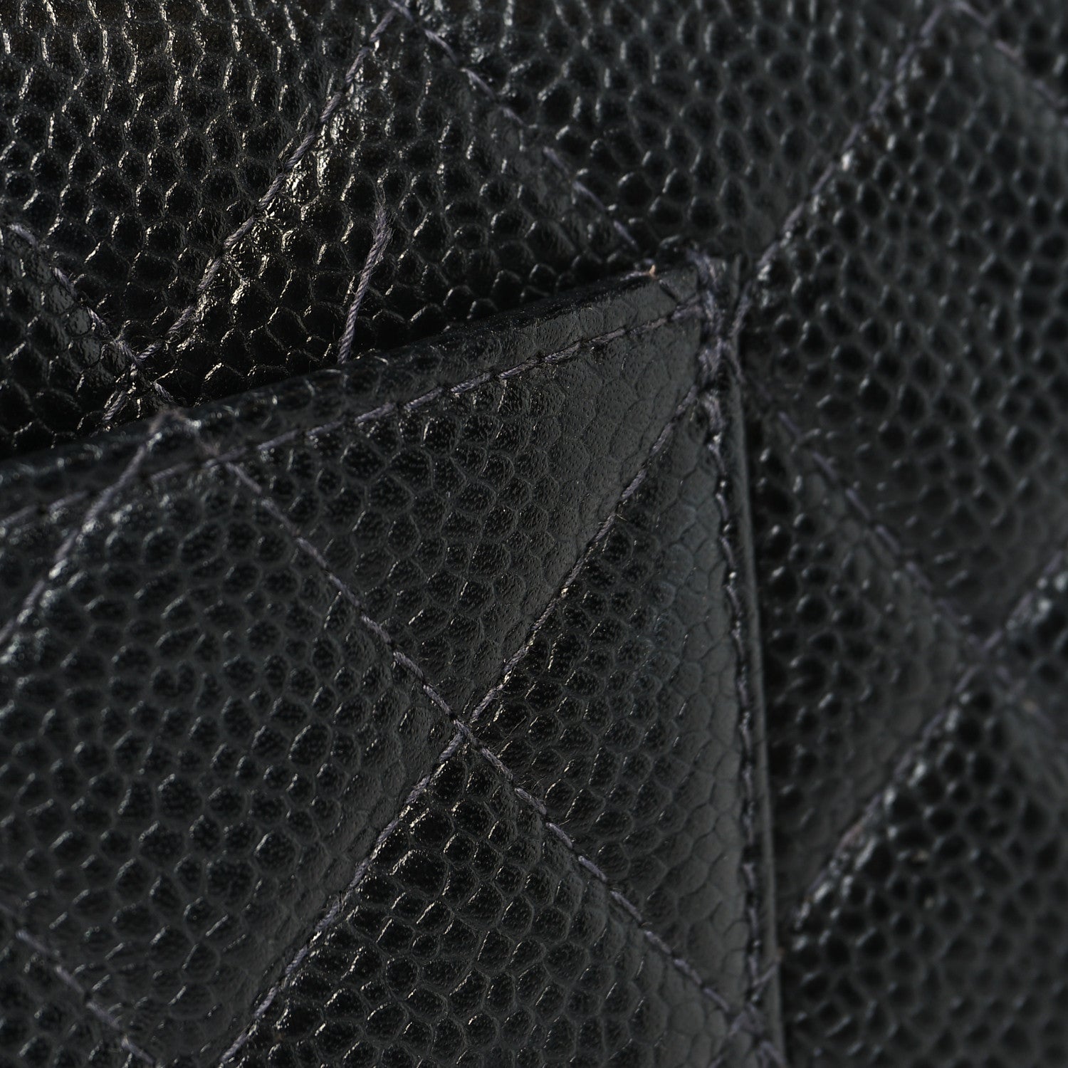 Chanel Caviar Quilted Medium Double Flap Black 12 of 12