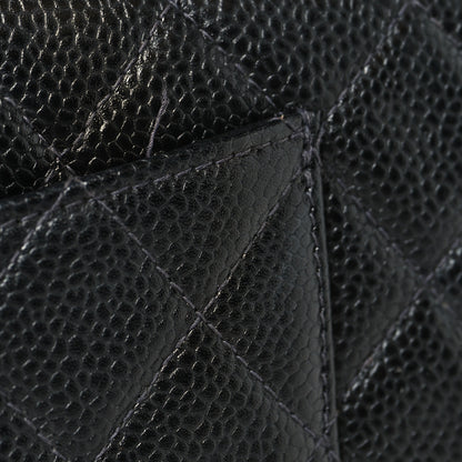 Chanel Caviar Quilted Medium Double Flap Black 12 of 12