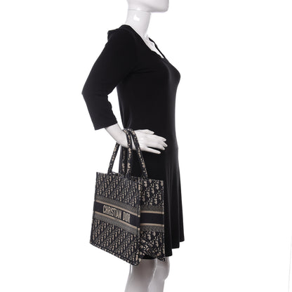 Christian Dior Oblique Medium Book Tote Blue Multicolor 2 of 8