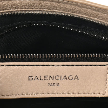 Balenciaga Chevre Silver Metallic Edge Hardware S City Tapioca 7 of 12