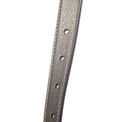 Gucci Metallic Calfskin Crystal Interlocking G Belt 90 36 Sasso 5 of 5