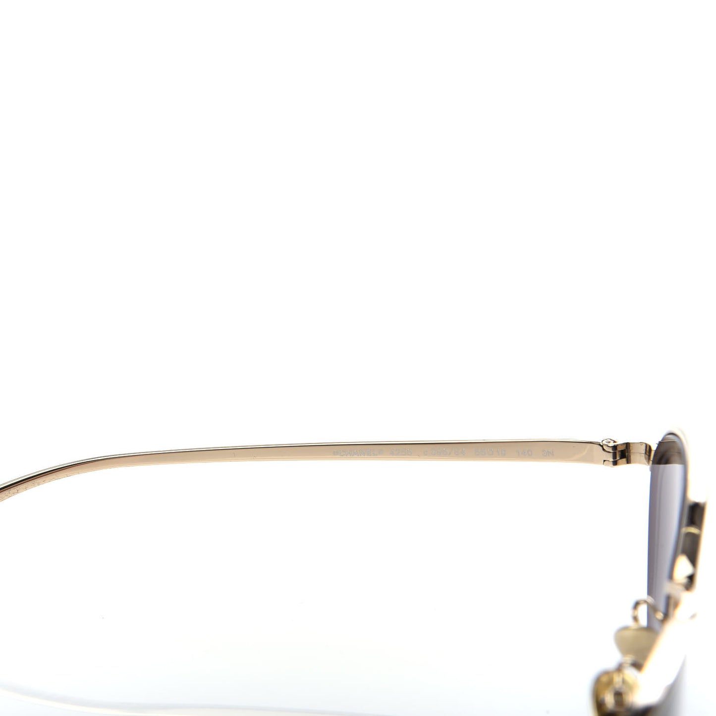 Metal Cat Eye Sunglasses 4255 Gold