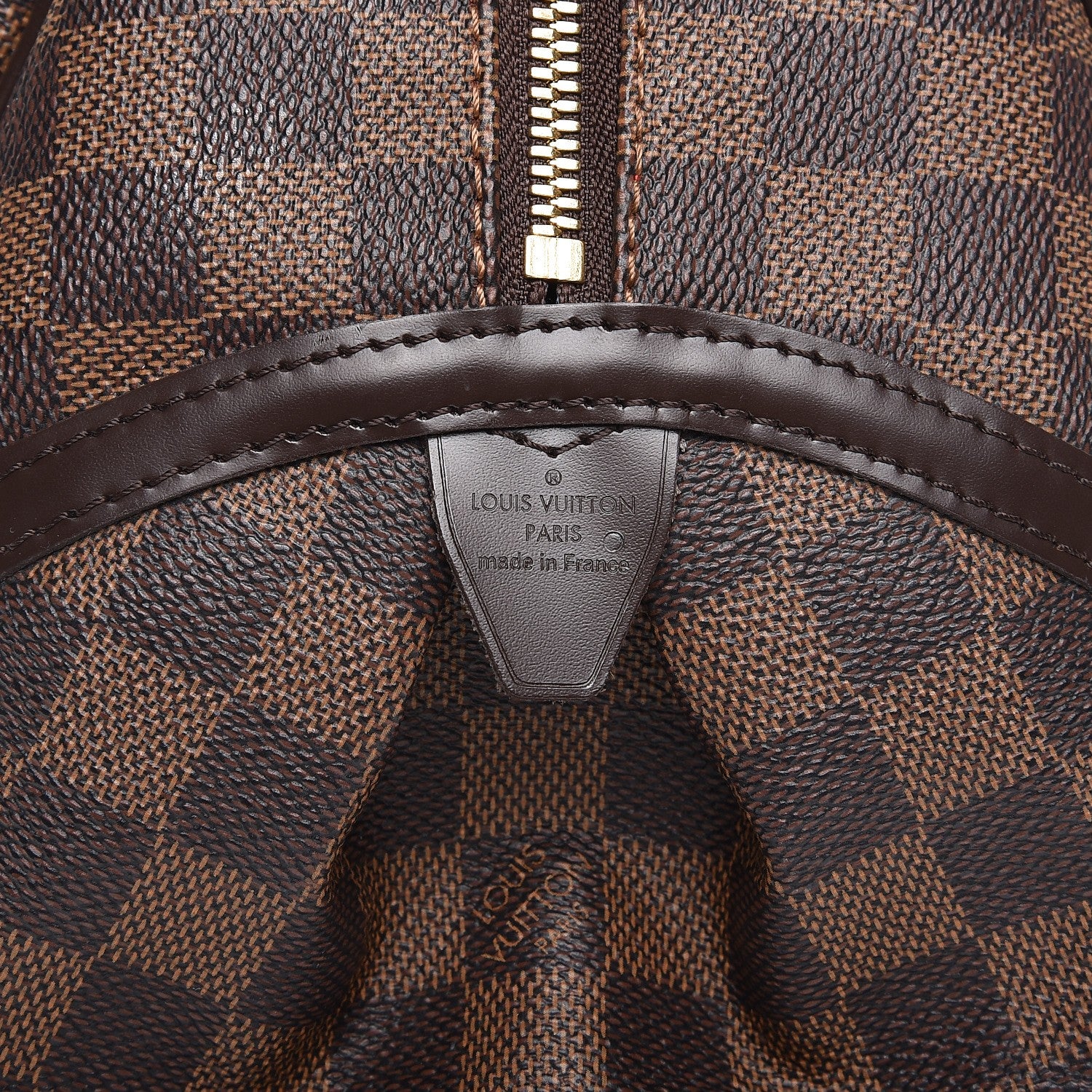 Louis Vuitton Damier Ebene Rivington GM 7 of 8