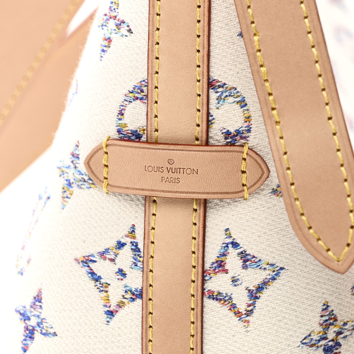 Louis Vuitton Monogram Jacquard CarryAll PM Multicolor Beige 7 of 12