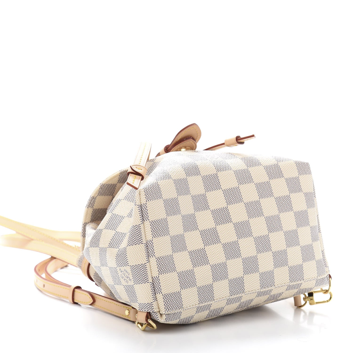 Louis Vuitton Damier Azur Sperone BB Backpack 3 of 10