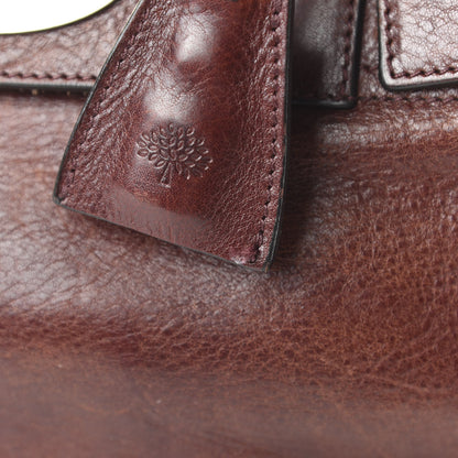 Mulberry Natural Leather Cara Delevigne Convertible Satchel Oxblood 14 of 14