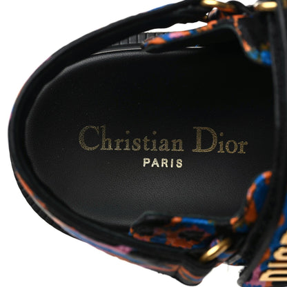Christian Dior Technical Fabric Mizza Print DiorAct Sandals 36.5 Multicolor 6 of 10