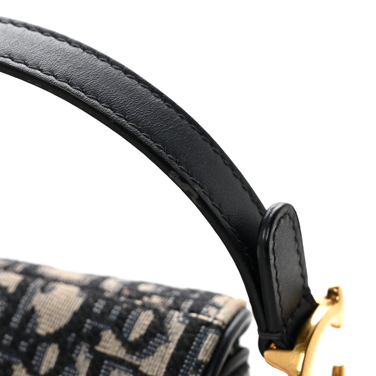 Oblique Mini Saddle Bag Blue