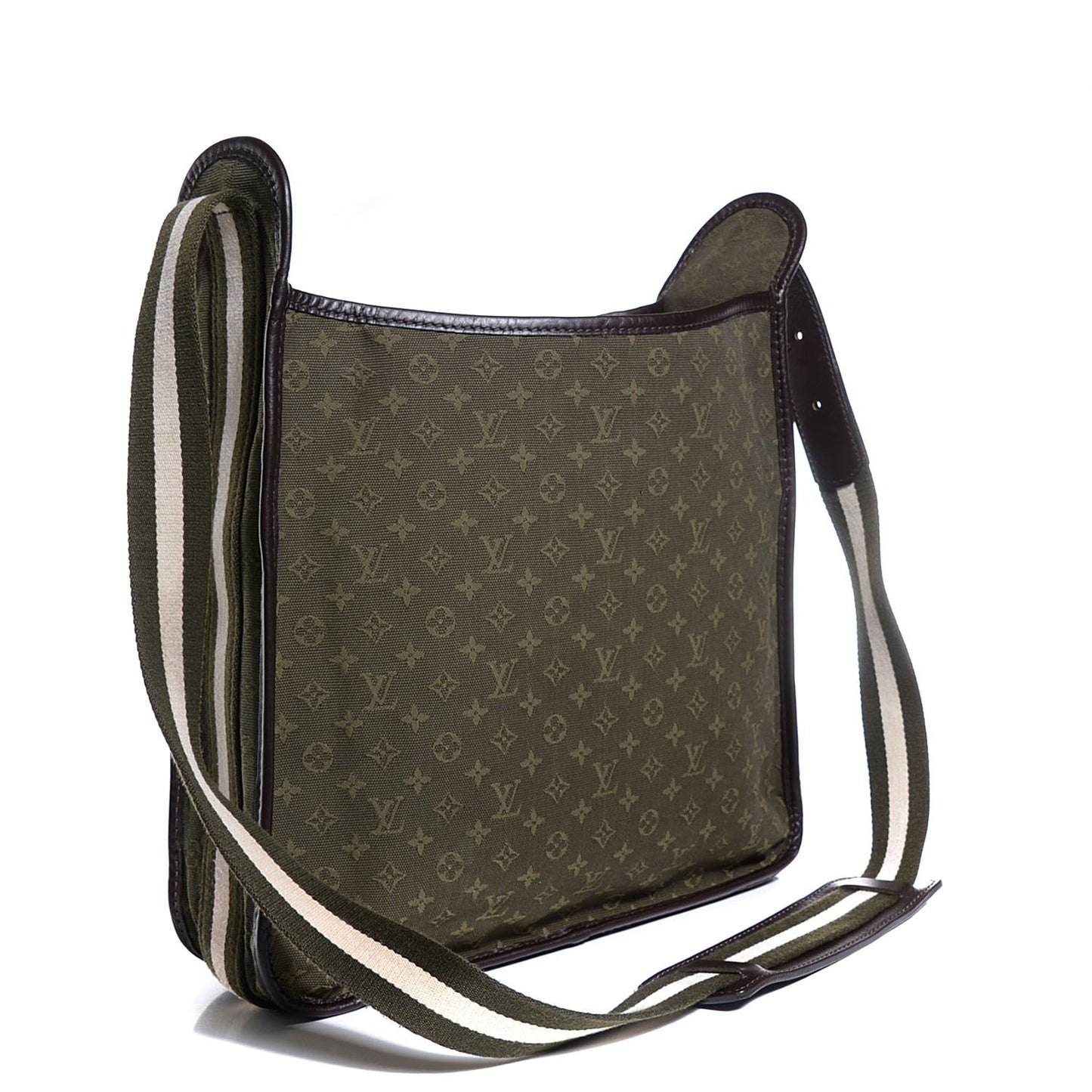 Mini Monogram Besace Mary Kate Kaki TST