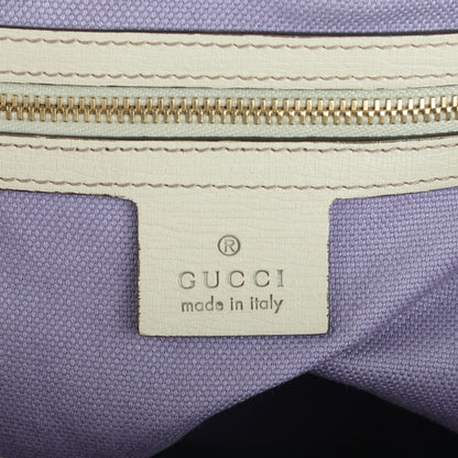 Gucci Calfskin Flora Infinity Medium Nice Tote Off White 6 of 7