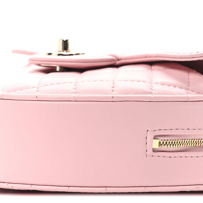 Chanel Lambskin Quilted Large CC In Love Heart Bag Light Pink 10 of 10