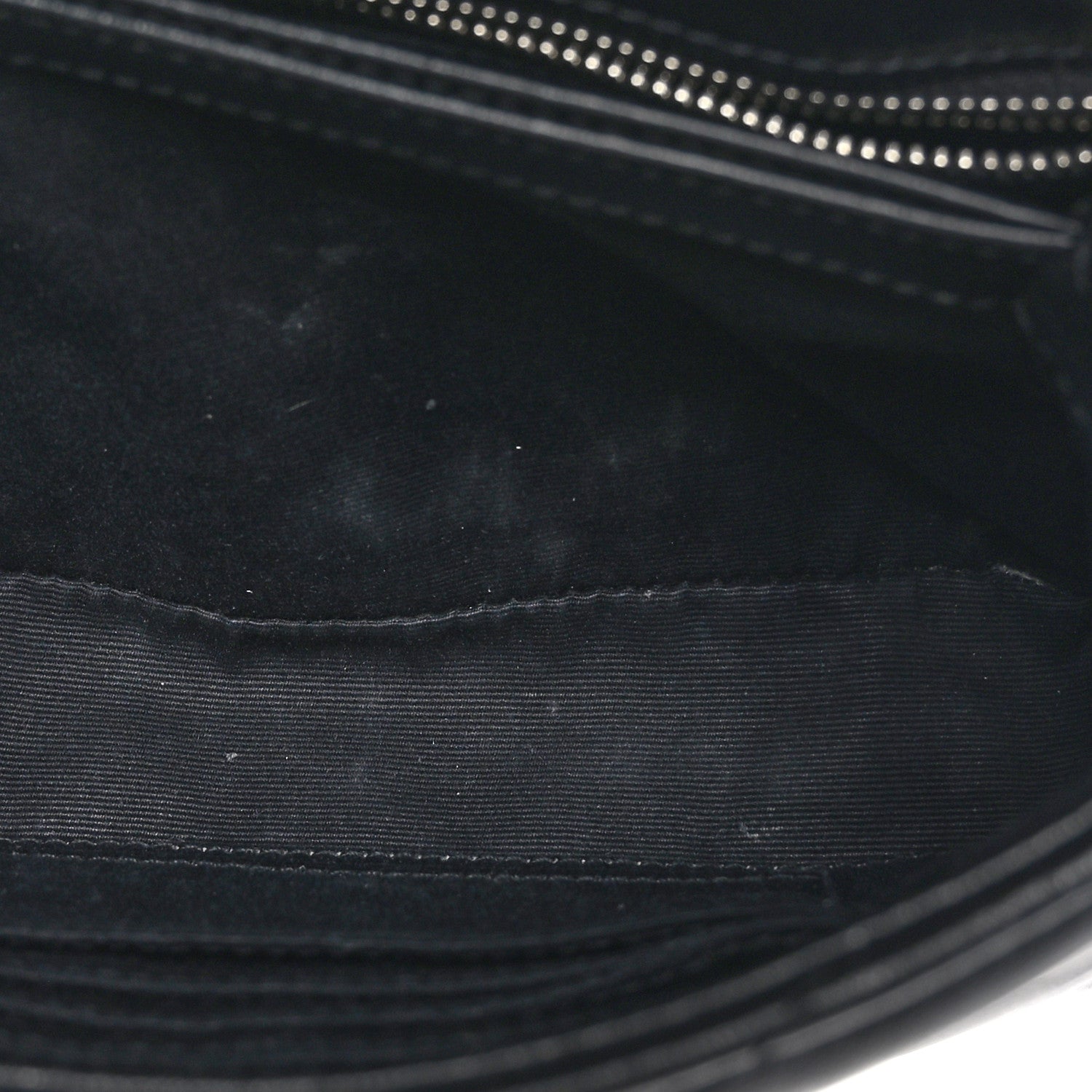 Saint Laurent Calfskin Y Quilted Monogram Toy Loulou Crossbody Bag Black 5 of 9