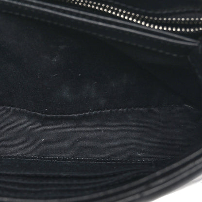 Saint Laurent Calfskin Y Quilted Monogram Toy Loulou Crossbody Bag Black 5 of 9