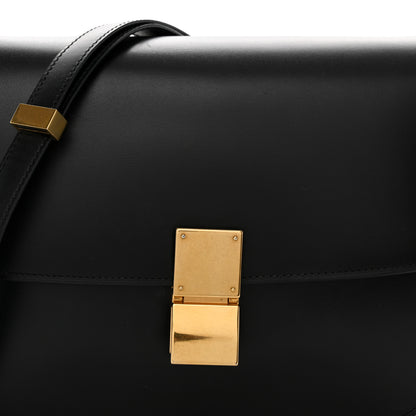 Celine Box Calfskin Medium Classic Box Flap Bag Black 8 of 12