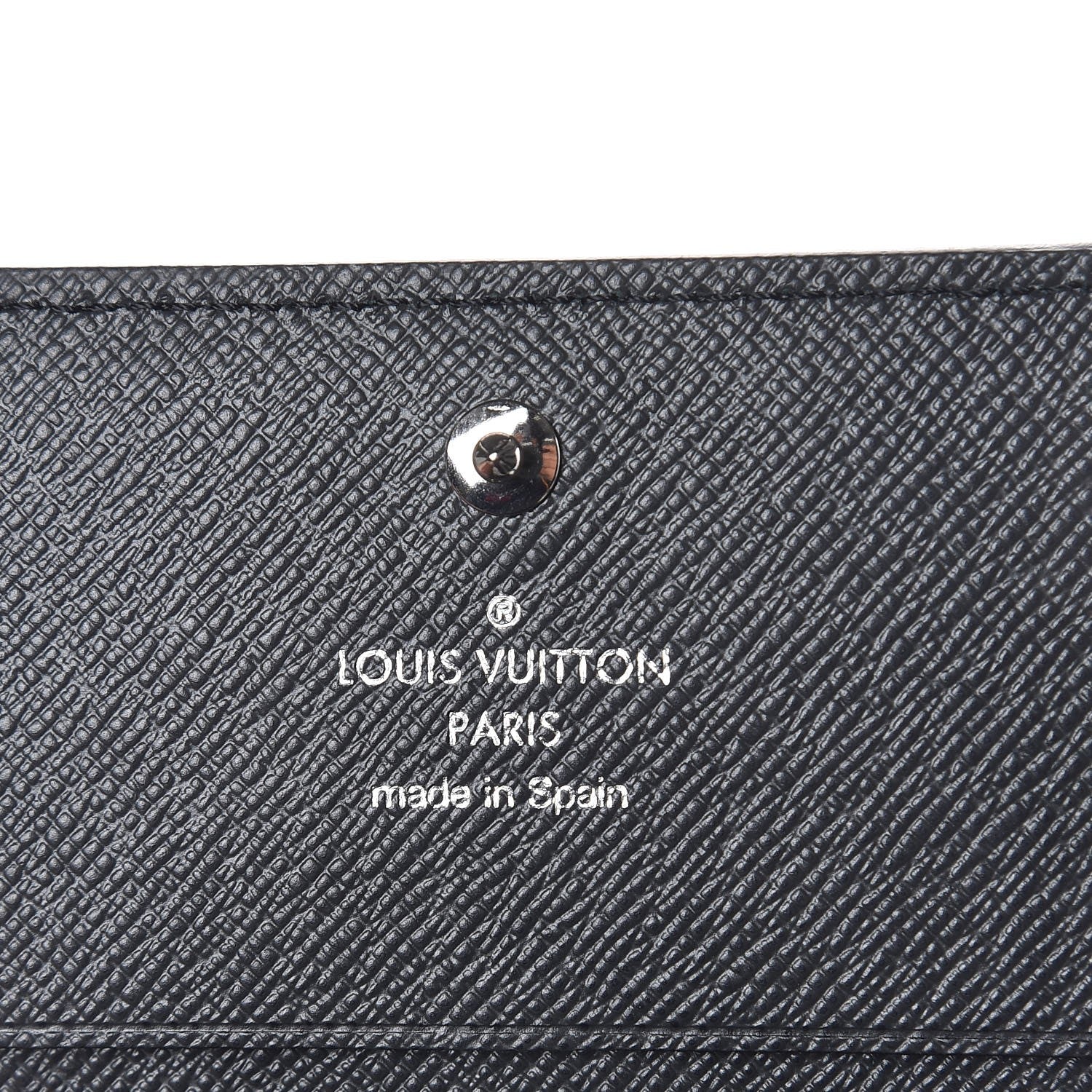 Louis Vuitton Taiga Enveloppe Carte De Visite Ardoise 6 of 7