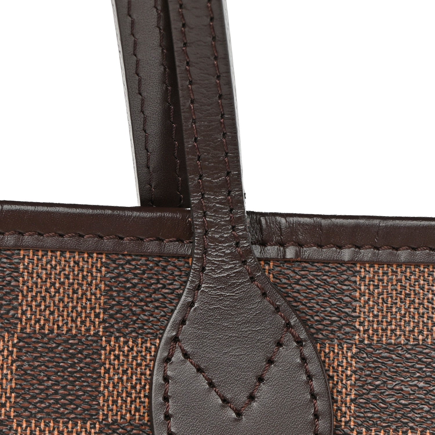 Louis Vuitton Damier Ebene Neo Neverfull MM Rose Ballerine 15 of 26