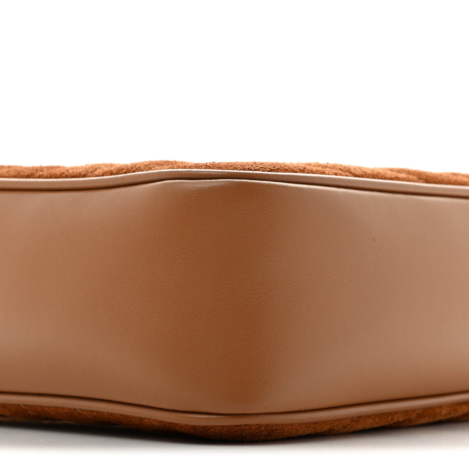 Saint Laurent Suede Matelasse Monogram Lou Camera Bag Cinnamon 8 of 12