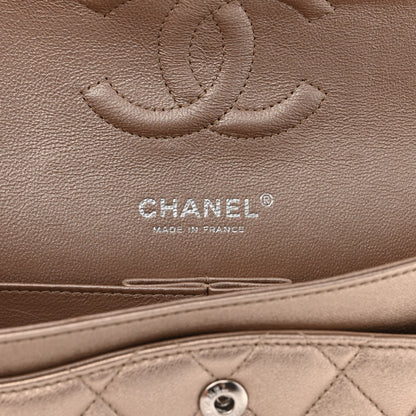 Chanel Metallic Lambskin Quilted Medium Double Flap Gold 5 of 11