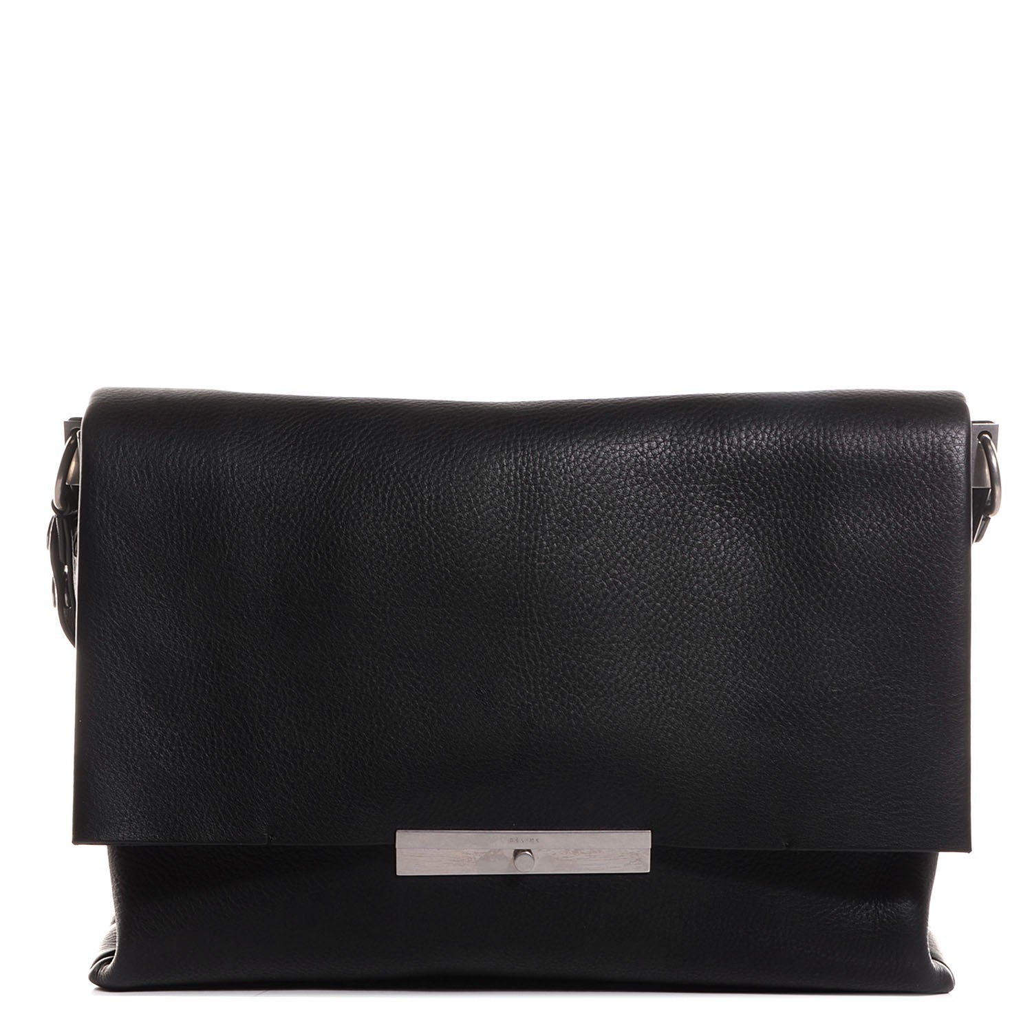 Celine Calfskin Blade Flap Black 1 of 8