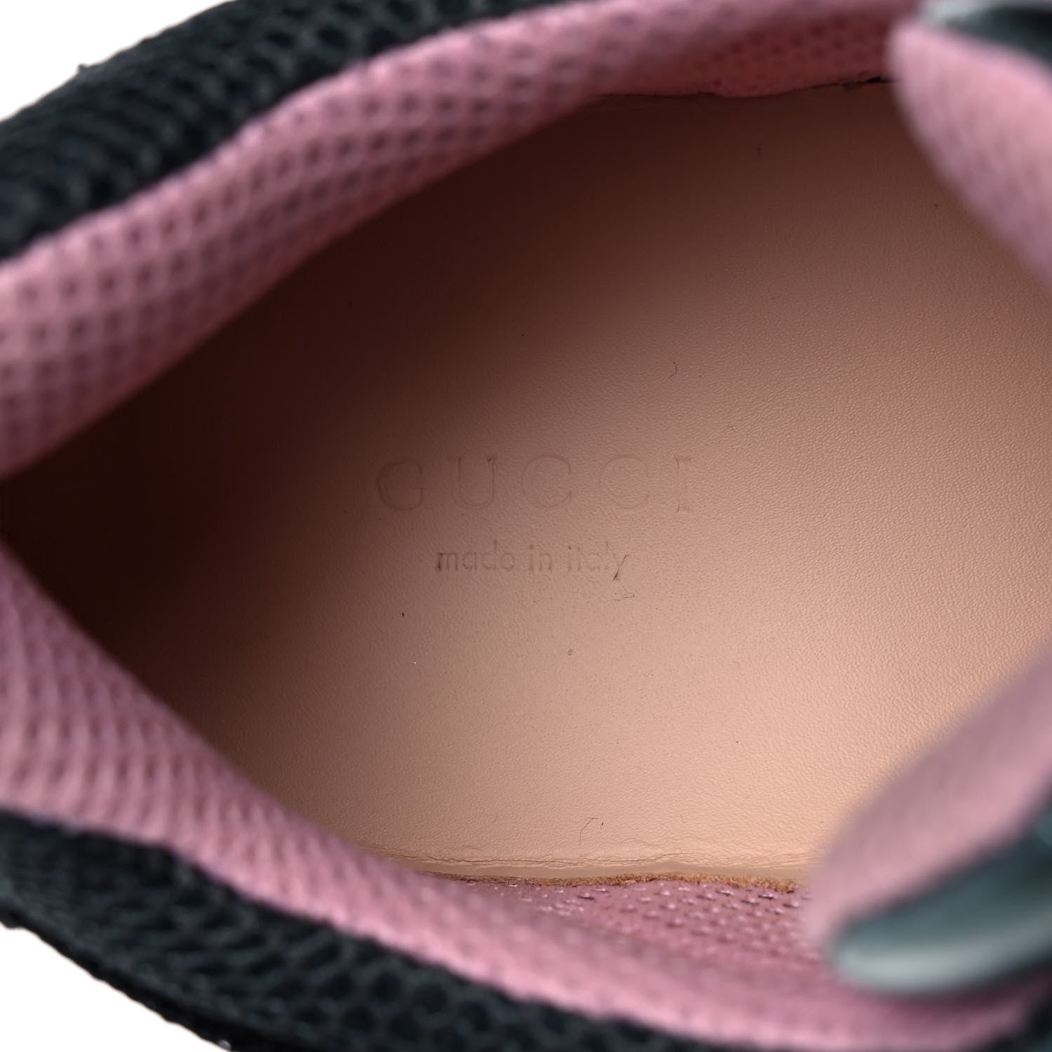 Gucci X SEGA Metallic Calfskin Removable Crystals Womens Flashtrek Sneakers 39 Lago Loess Silver 7 of 8