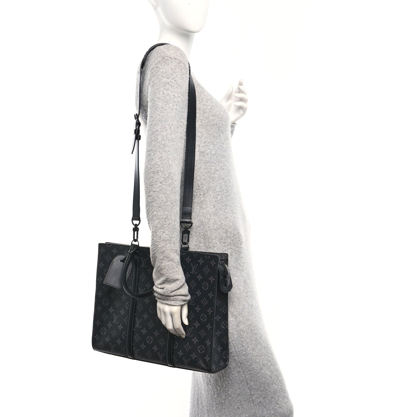 Monogram Eclipse Sac Plat Horizontal Zipper
