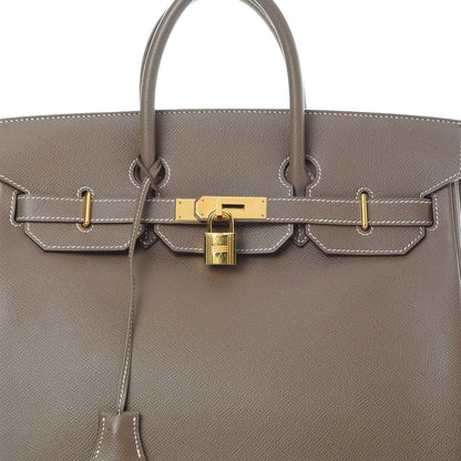 Hermes Epsom HAC Birkin 32 Etoupe 8 of 15